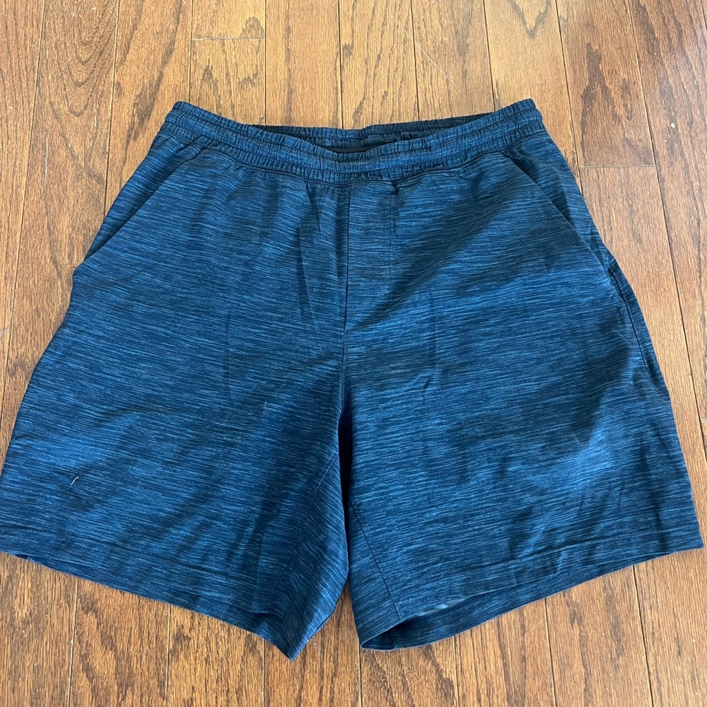 Men’s Lululemon Navy Pace Breaker Lined Short 7 Inch Medium M